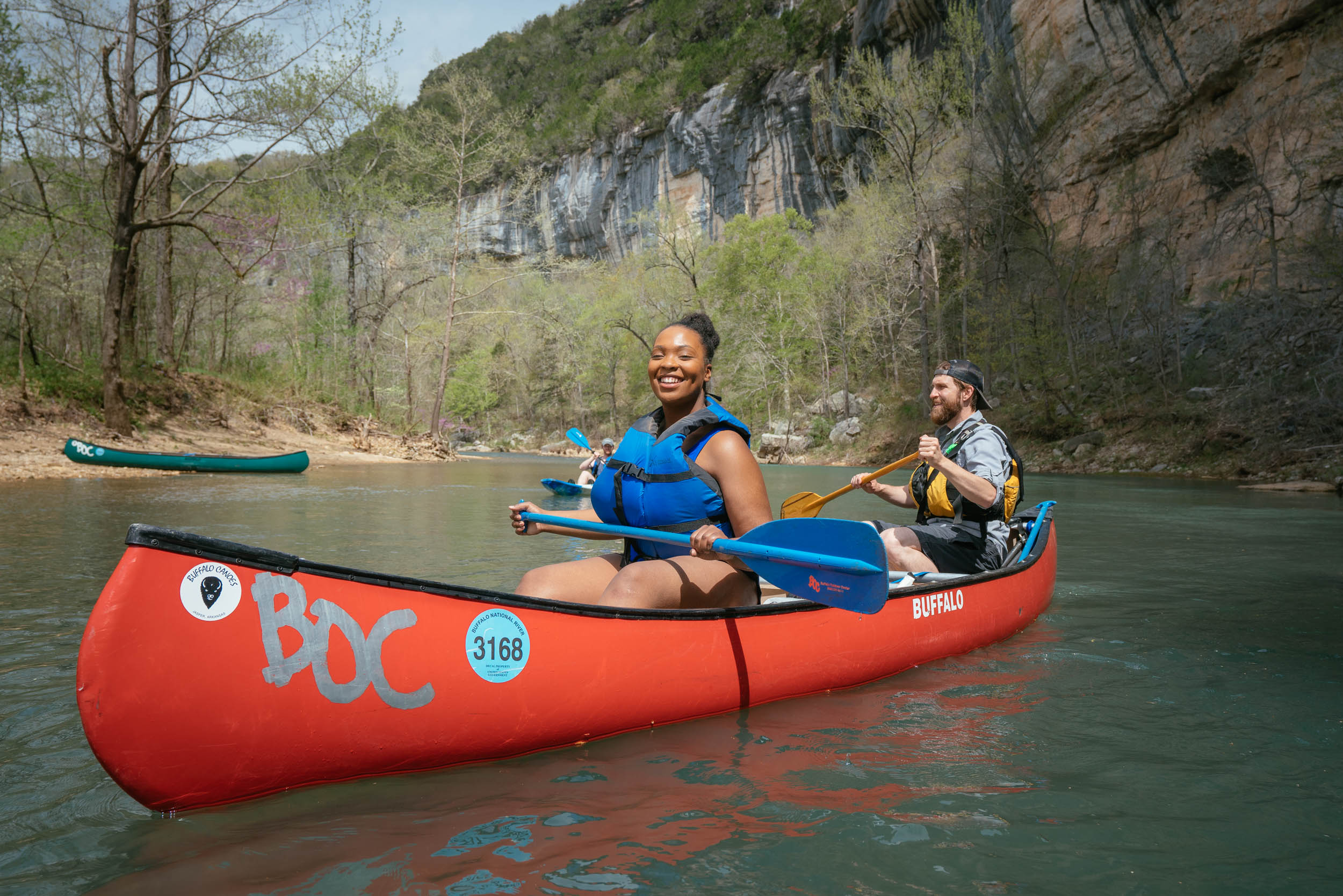 float trips on the buffalo river