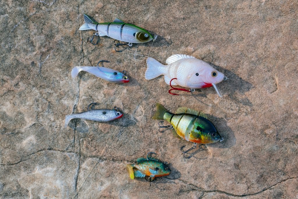 6) Hover Rig Bass Fishing Jig Head Fishing Lures