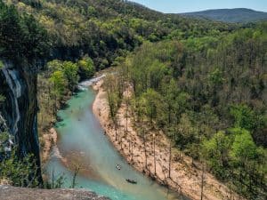 Floating Buffalo National River in Spring